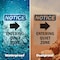 Signmission Entering Quiet Zone Sign With Symbol, 7 in W x Rectangle, Vinyl Decal OS-2PACK-NS-D-710-V-12096 - alternate 4
